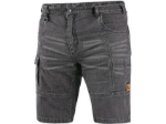 Obrázok z Kraťasy jeans CXS MURET, pánske, šedo-čierna