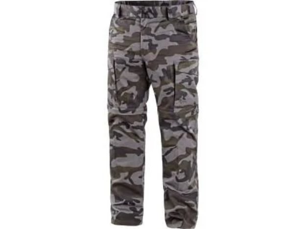 Obrázok z Nohavice CXS CAMO, pánske, maskáčové, s odopínacími nohavicami