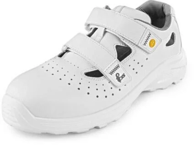 Obrázok z Obuv CXS WHITE ANAPO S1 ESD, sandál