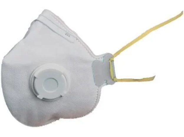Obrázok z Filtračná polomaska CXS SPIRO P1, HY8212, skladacia s ventilčekom