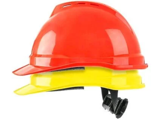 Obrázok z Prilba MSA V-Gard 500 vetraná, reflexná žltá Žltá reflexná