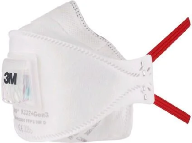 Obrázok z Filtračná polomaska 3M Aura GEN3, FFP3, 9332