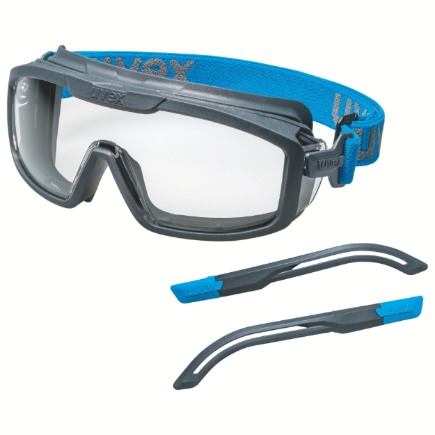 Obrázok z Uvex I-GUARD+kit Uzavreté okuliare číre