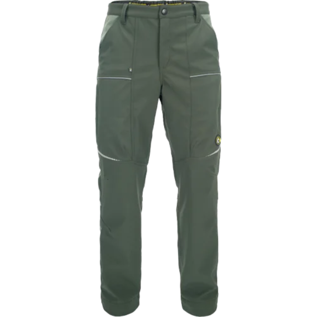 Obrázok z CERVA STIRLING STRETCH softshell zimní kalhoty zelená