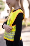 Obrázok z Korntex FUN Detská bezpečnostná vesta hi vis yellow/lion