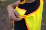 Obrázok z Korntex FUN Detská bezpečnostná vesta hi vis yellow/​polar bear