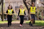 Obrázok z Korntex FUN Detská bezpečnostná vesta hi vis yellow/​polar bear